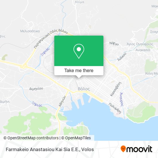 Farmakeio Anastasiou Kai Sia E.E. map