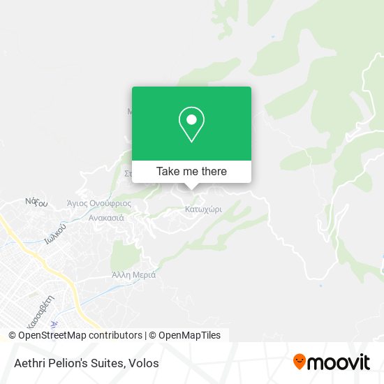 Aethri Pelion's Suites map