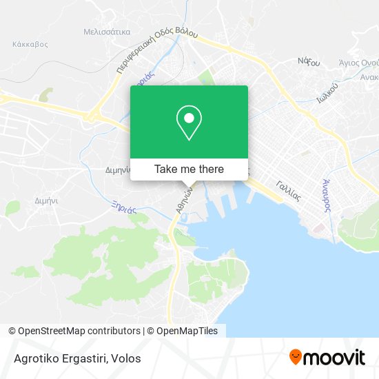 Agrotiko Ergastiri map