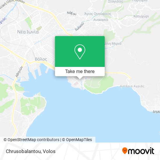 Chrusobalantou map