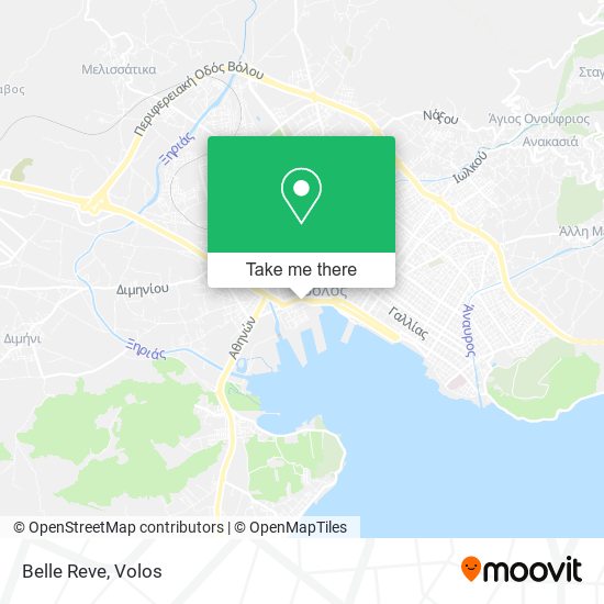Belle Reve map
