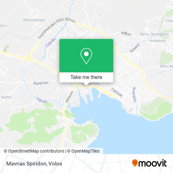 Mavrias Spiridon map
