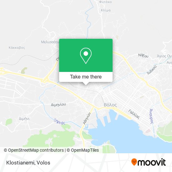 Klostianemi map
