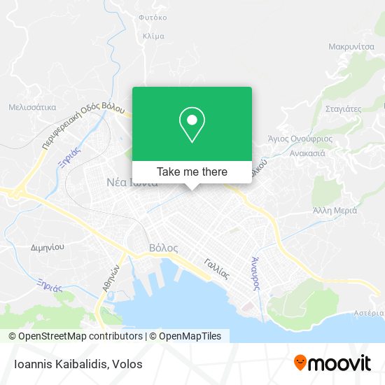 Ioannis Kaibalidis map