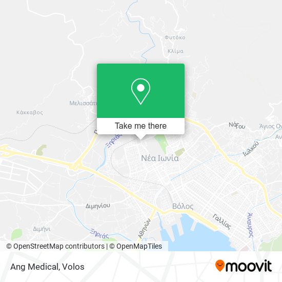 Ang Medical map