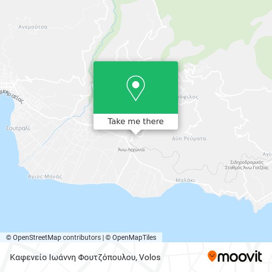 Καφενείο Ιωάννη Φουτζόπουλου map