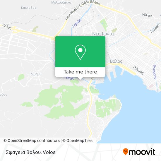 Σφαγεια Βολου map