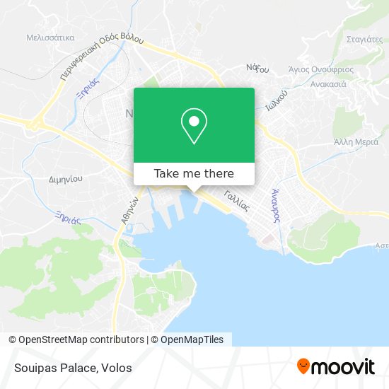 Souipas Palace map