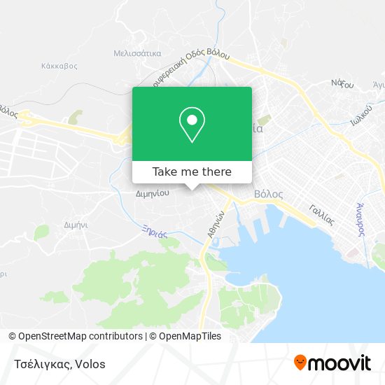 Τσέλιγκας map