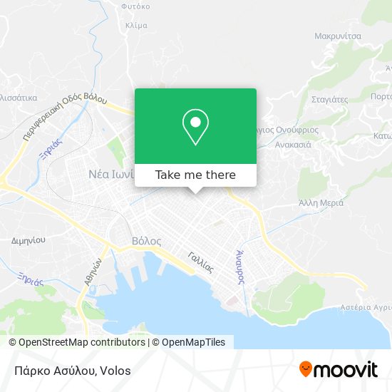 Πάρκο Ασύλου map