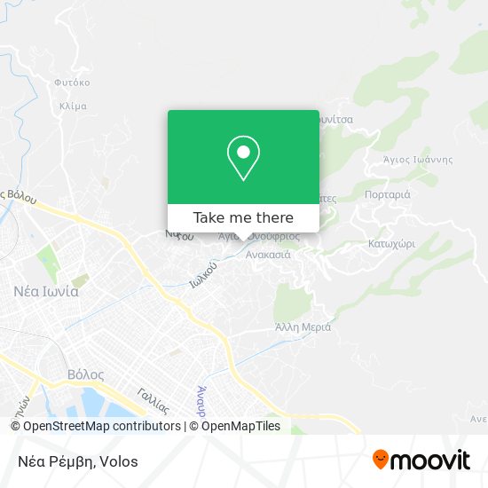 Νέα Ρέμβη map