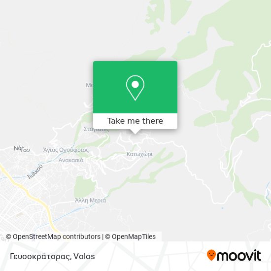 Γευσοκράτορας map