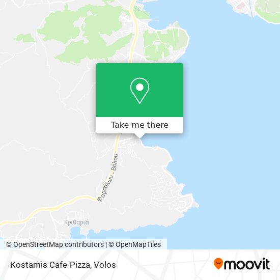 Kostamis Cafe-Pizza map