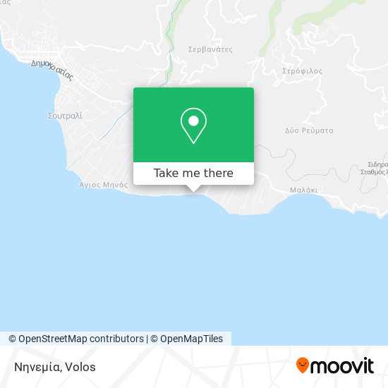 Νηνεμία map