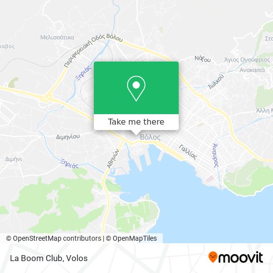 La Boom Club map