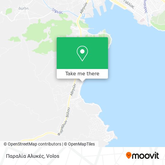 Παραλία Αλυκές map