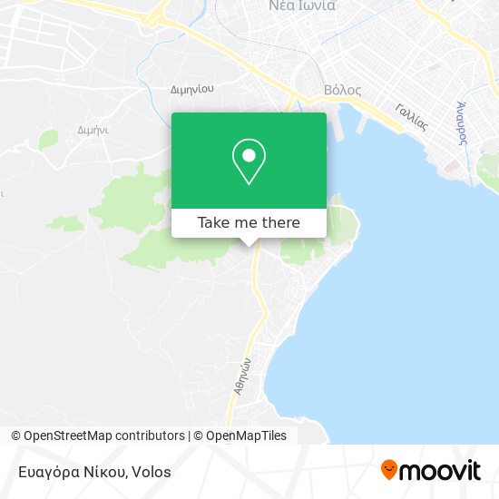 Ευαγόρα Νίκου map
