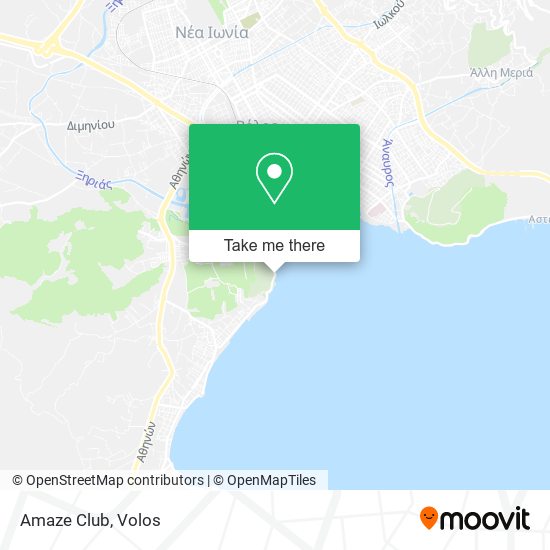 Amaze Club map