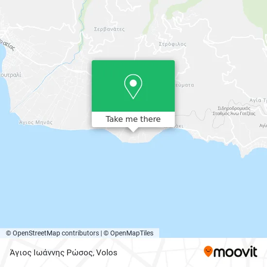 Άγιος Ιωάννης Ρώσος map