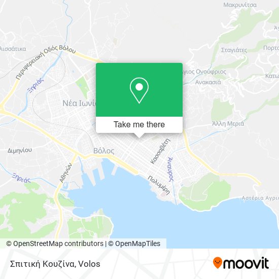 Σπιτική Κουζίνα map