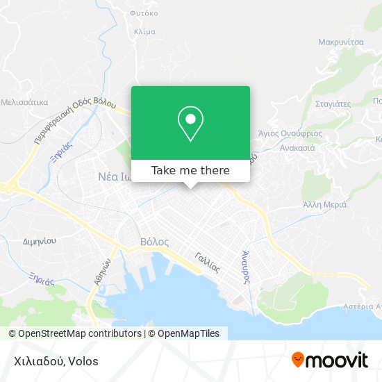 Χιλιαδού map
