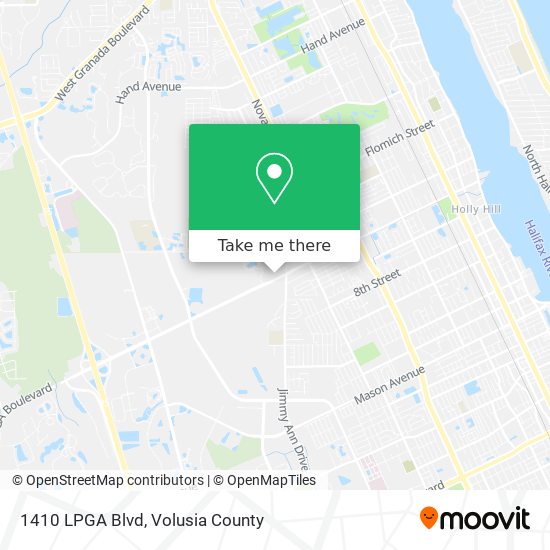 1410 LPGA Blvd map