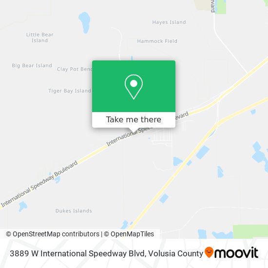 Mapa de 3889 W International Speedway Blvd