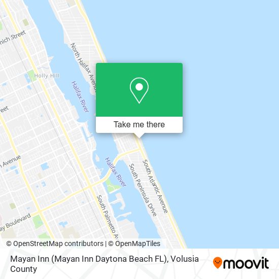 Mayan Inn (Mayan Inn Daytona Beach FL) map