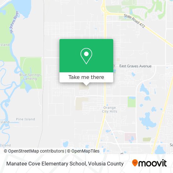 Mapa de Manatee Cove Elementary School