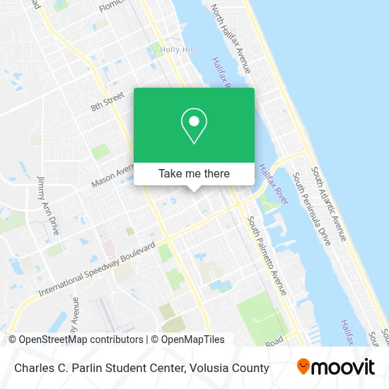 Charles C. Parlin Student Center map