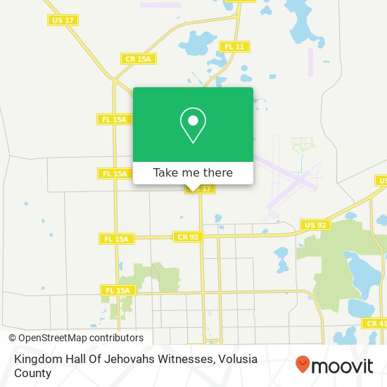 Kingdom Hall Of Jehovahs Witnesses map