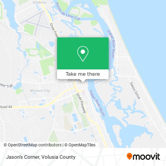 Jason's Corner map