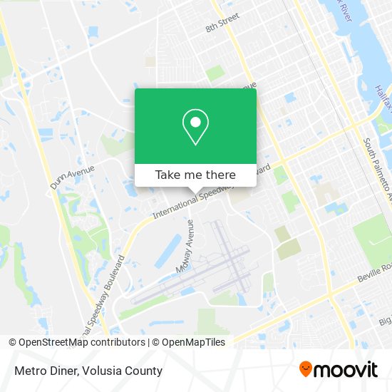 Mapa de Metro Diner