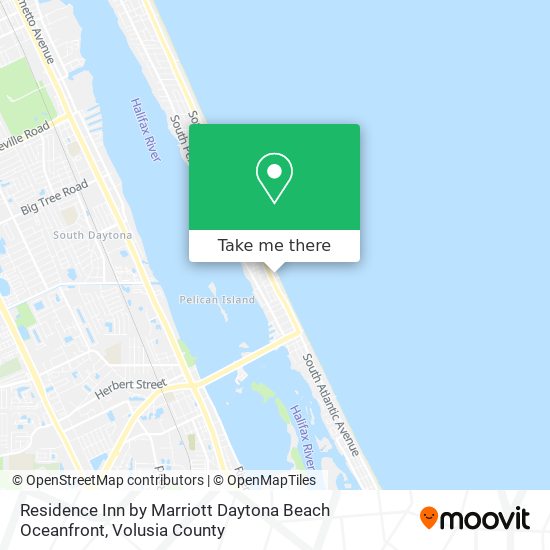 Mapa de Residence Inn by Marriott Daytona Beach Oceanfront