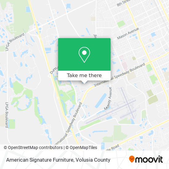 American Signature Furniture map