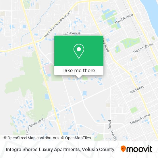Integra Shores Luxury Apartments map