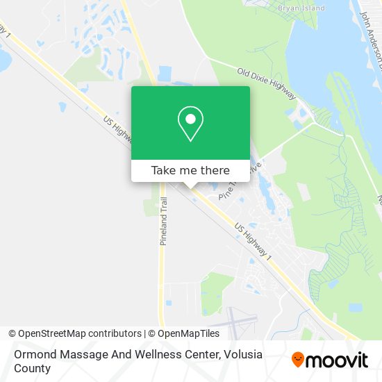 Ormond Massage And Wellness Center map