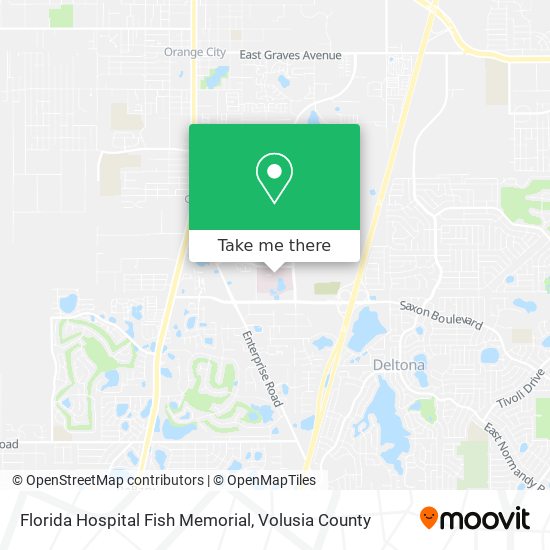 Mapa de Florida Hospital Fish Memorial