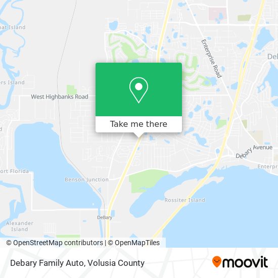 Debary Family Auto map