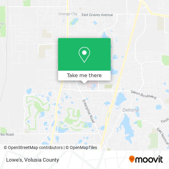 Lowe's map