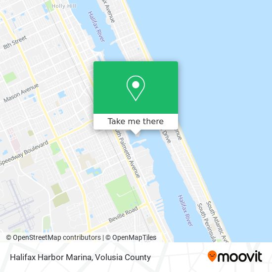 Mapa de Halifax Harbor Marina