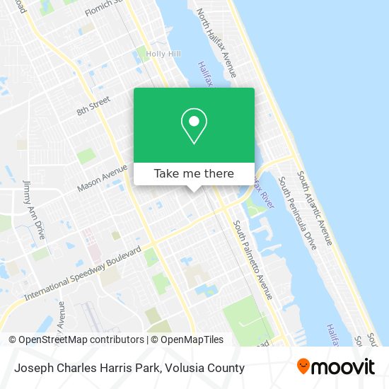 Joseph Charles Harris Park map