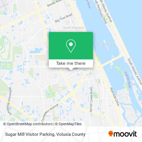Sugar Mill Visitor Parking map