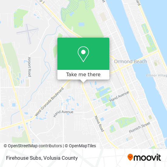 Firehouse Subs map