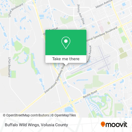 Buffalo Wild Wings map