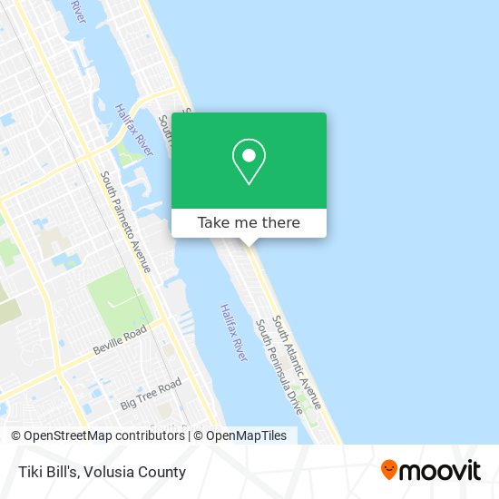 Mapa de Tiki Bill's