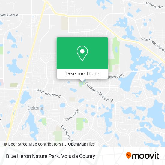 Mapa de Blue Heron Nature Park