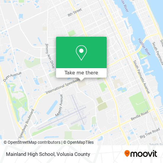 Mapa de Mainland High School