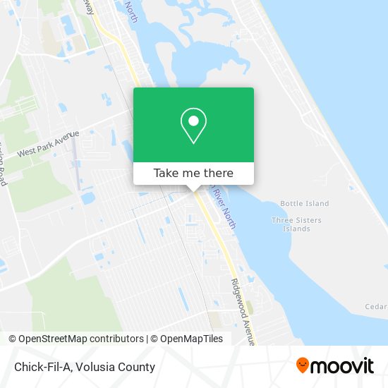 Mapa de Chick-Fil-A
