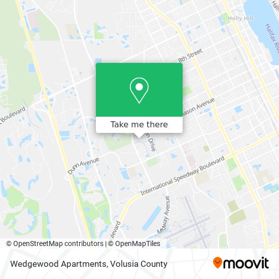 Wedgewood Apartments map